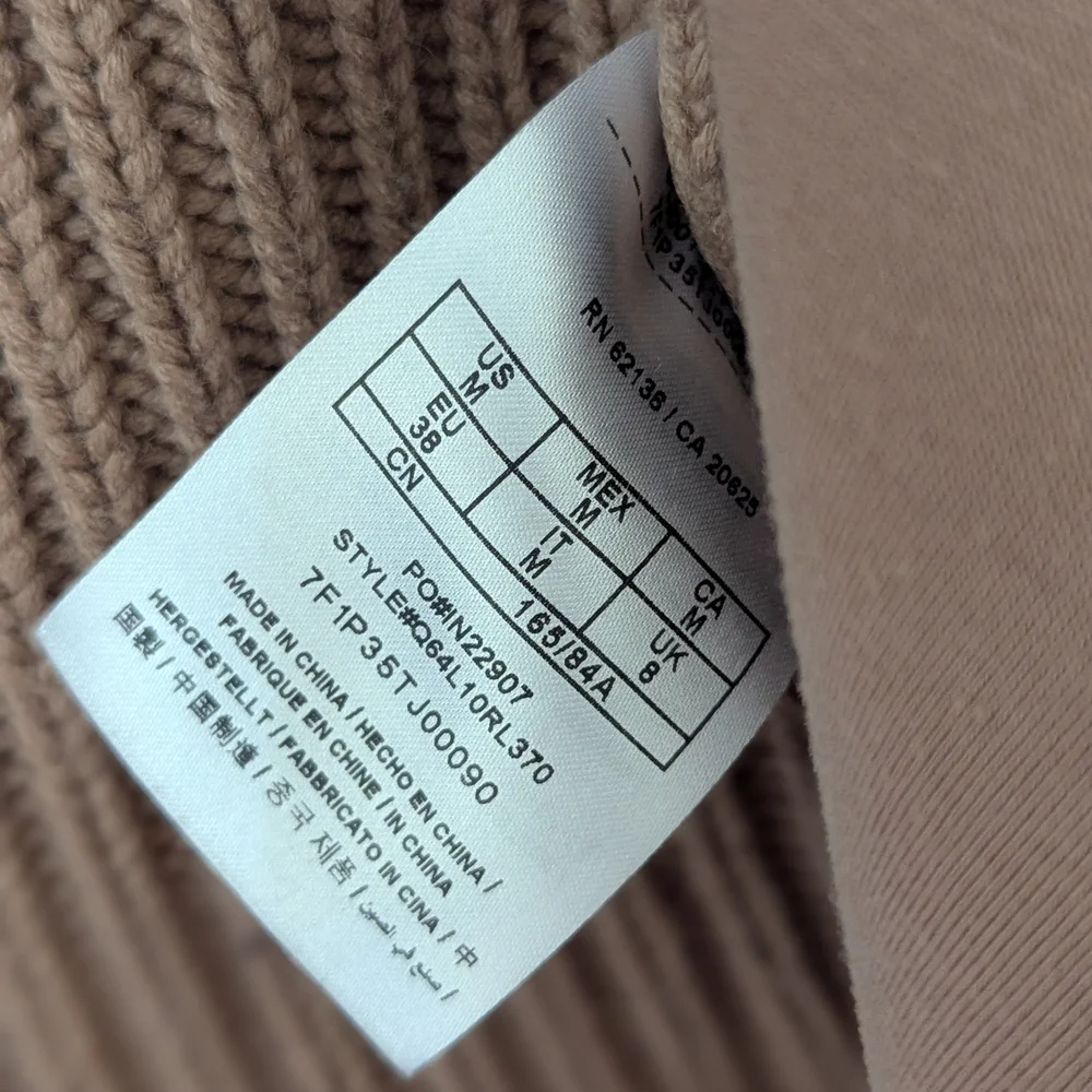 Elegant Brown Women's Sweater Vest - Picture 8 of 8